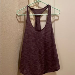 Lululemon heather purple tank size 8